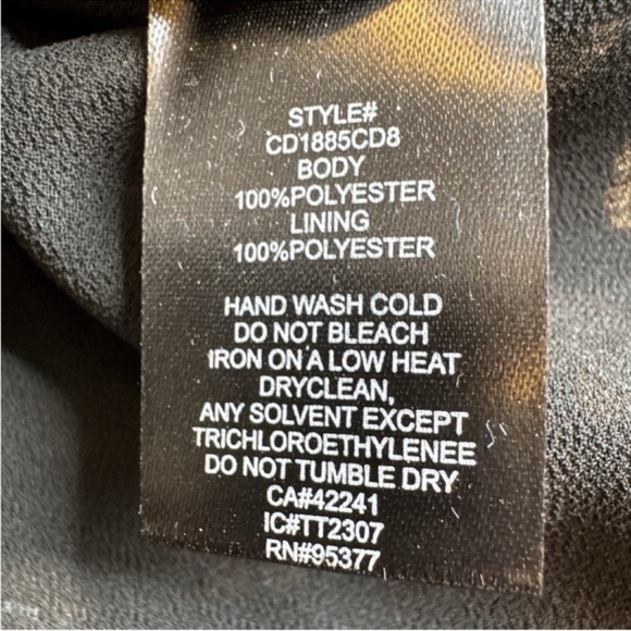 SANCTUARY Long Sleeve Mini Dress, Smocked Top, Hidden Rear Zipper, Size S. - Picture 12 of 14